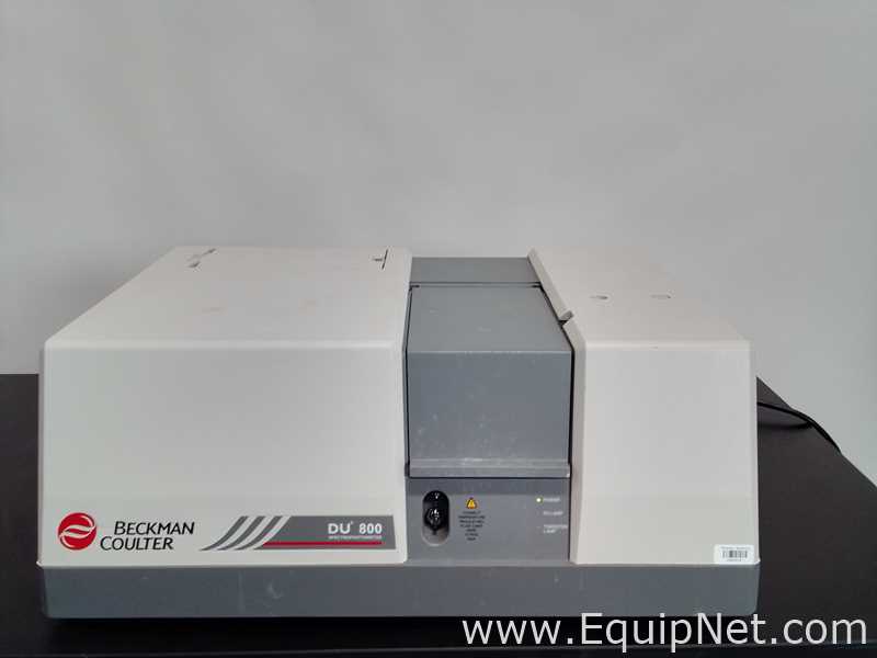 贝克曼库尔特DU800分光光度计