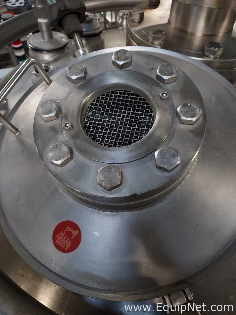 1800 liters stainless steel double-jacket tank