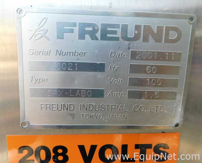 Secador de Tambor Freund SPX LABO