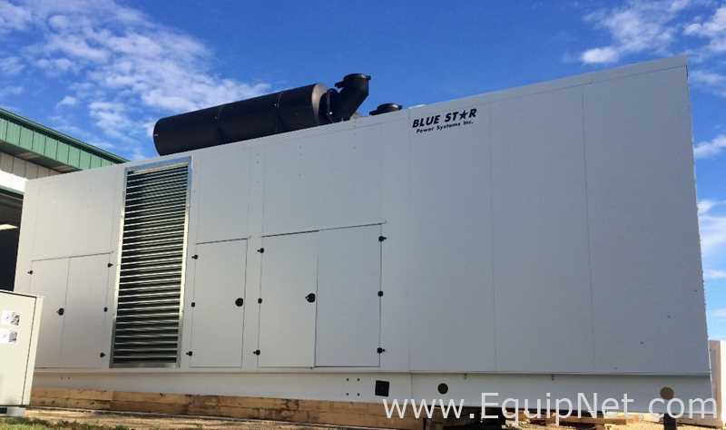 Gerador a Diesel Blue Star Power Systems, Inc. 1600 kw diesel generator. Sem Uso