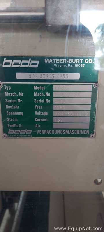Bedo VA370包装/外包装/打包机