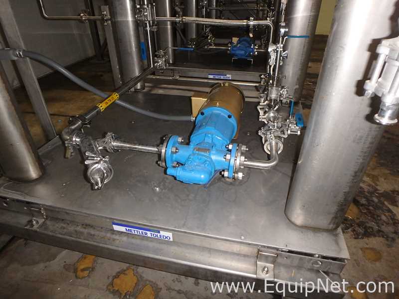 Contenedor Rectangular De Almacenamiento De Acero Inoxidable TransTore 518043 De 550 Galones