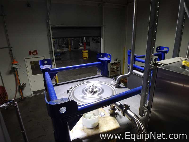 Contenedor Rectangular De Almacenamiento De Acero Inoxidable TransTore 518043 De 550 Galones