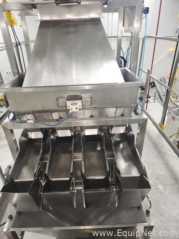 CAM Packaging Systems CV-420MN Twin Vertical Form Fill Seal Machines with Weigh Fillers