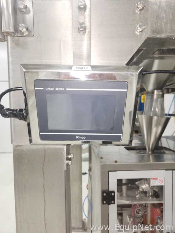 CAM Packaging Systems CV-420MN Twin Vertical Form Fill Seal Machines with Weigh Fillers