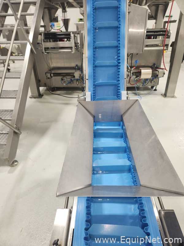 CAM Packaging Systems CV-420MN Twin Vertical Form Fill Seal Machines with Weigh Fillers