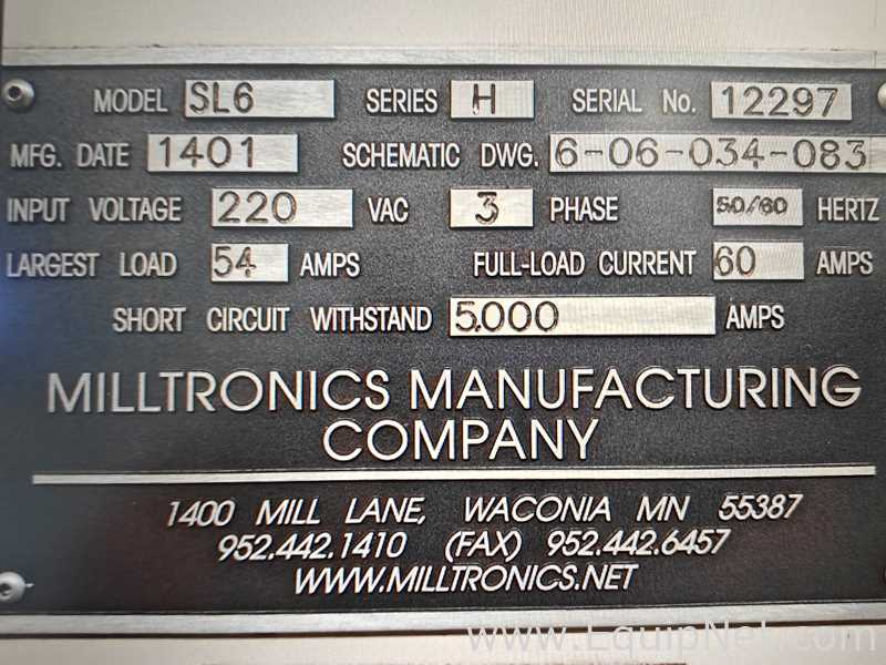 Milltronics SL6 CNC Lathe