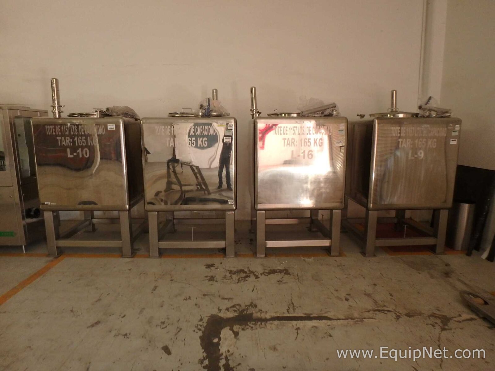 Caixa de Armazenamento aço inox  