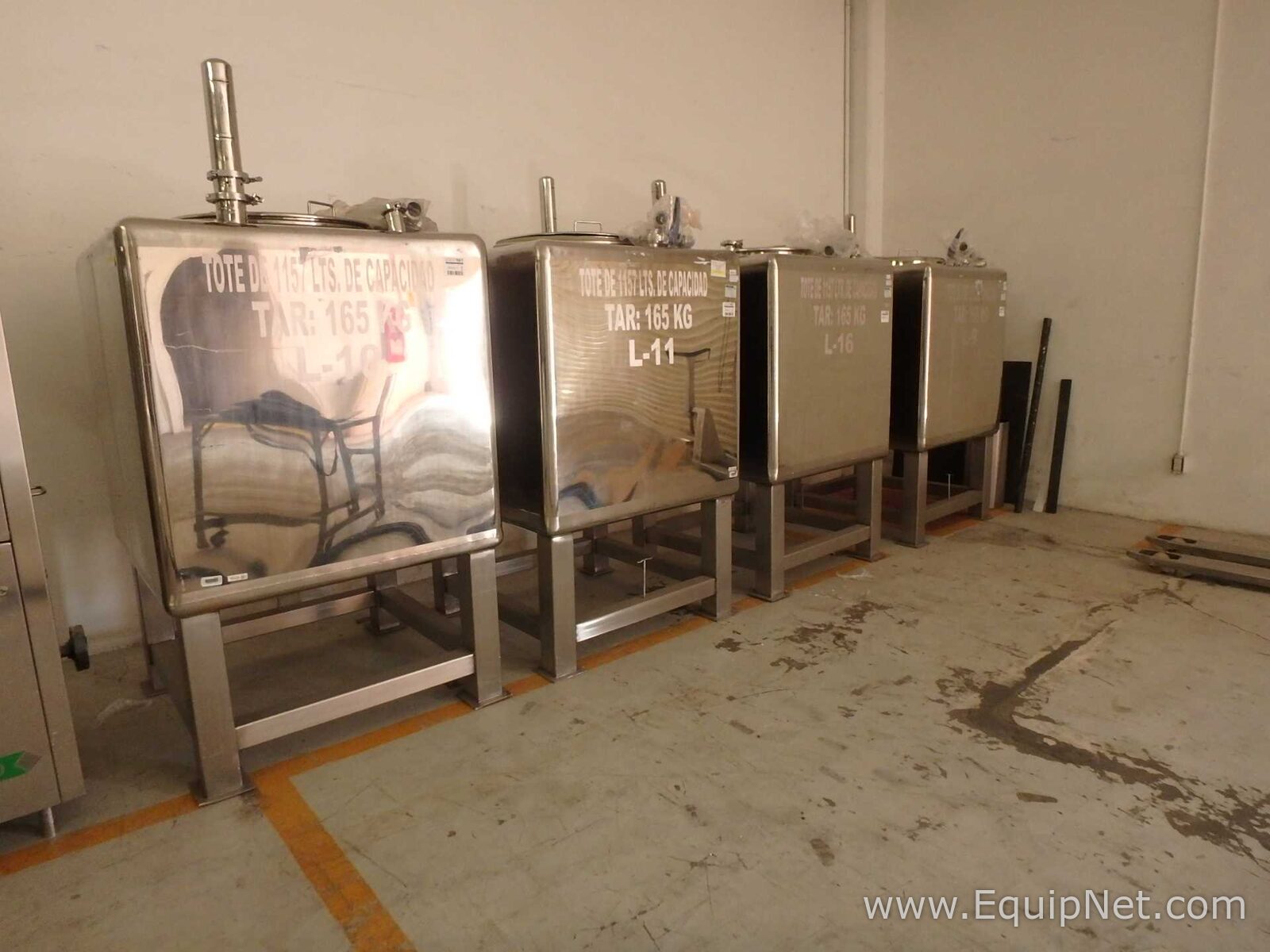 Caixa de Armazenamento aço inox  