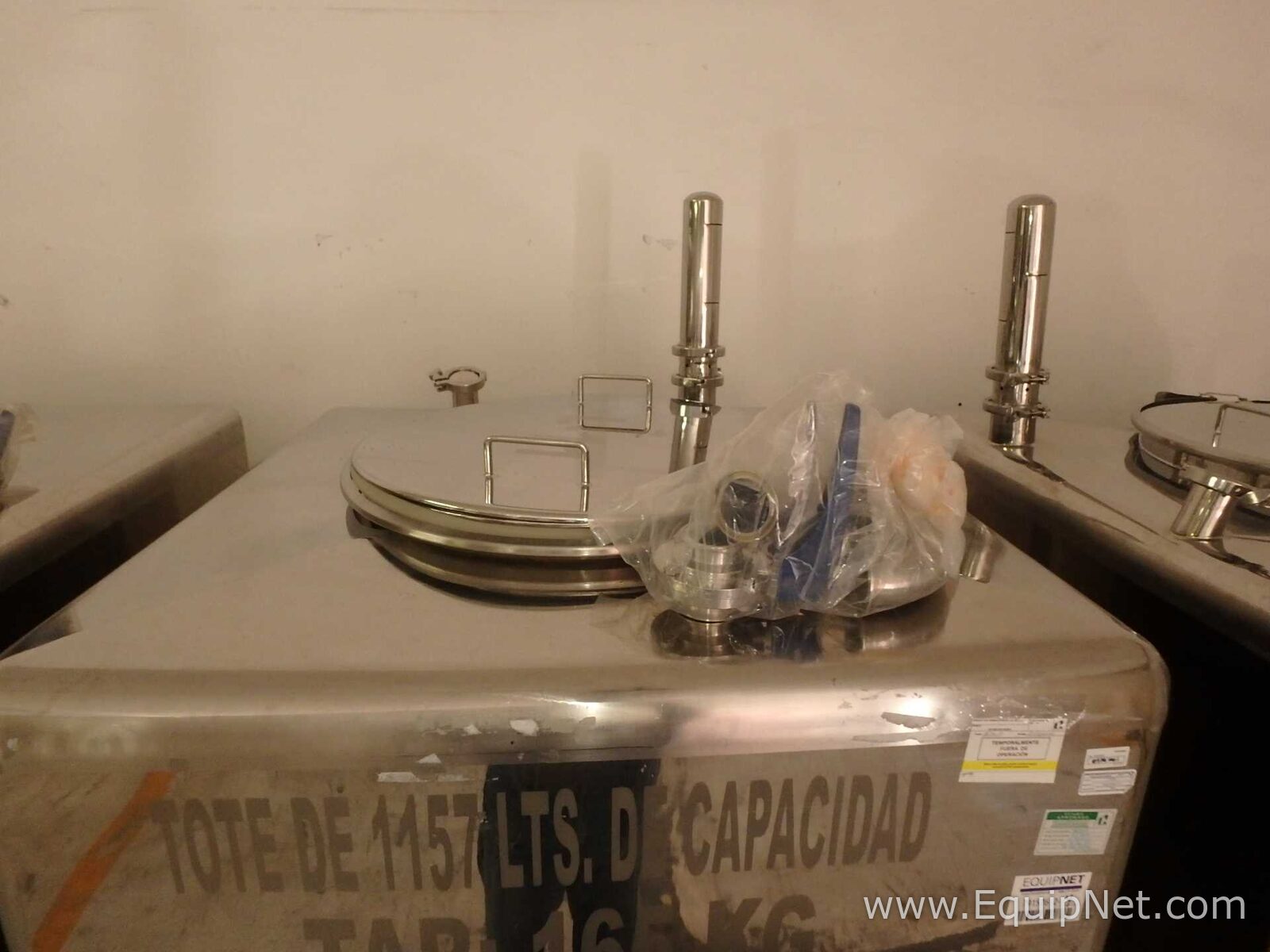 Caixa de Armazenamento aço inox  
