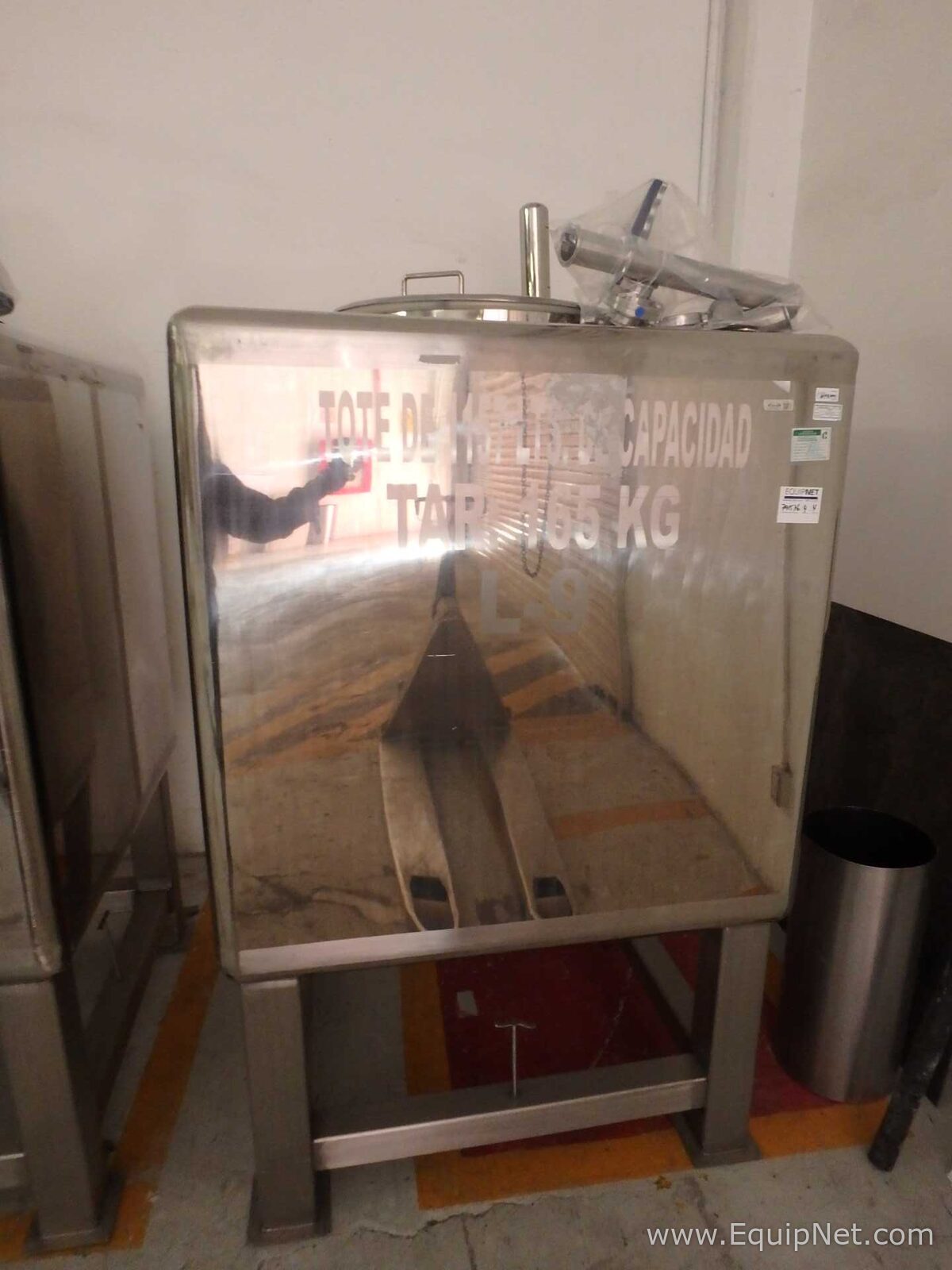 Caixa de Armazenamento aço inox  