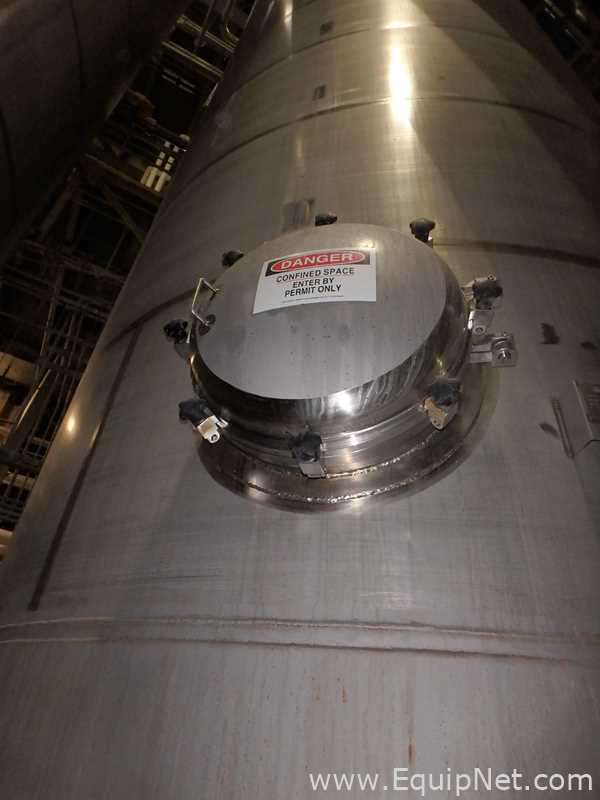 Tanque aço inox Stainless Fabrication Inc. 26000 Gallon Master Batch Storage Tank.  26000 Galão