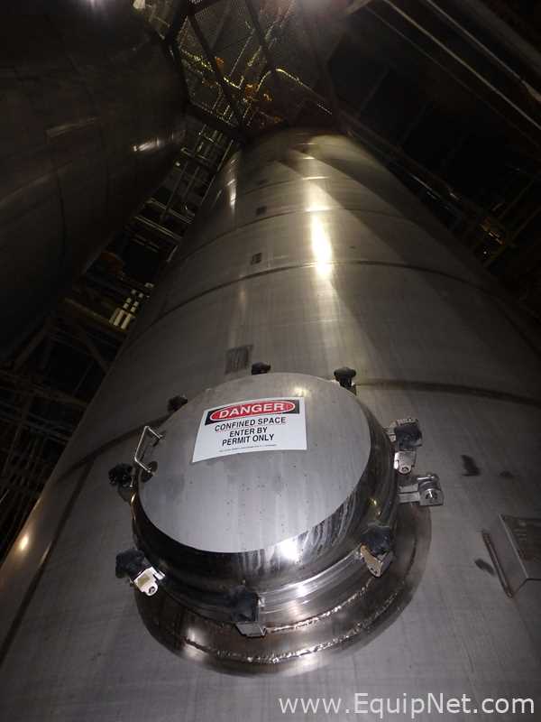 Tanque aço inox Stainless Fabrication Inc. 26000 Gallon Master Batch Storage Tank.  26000 Galão