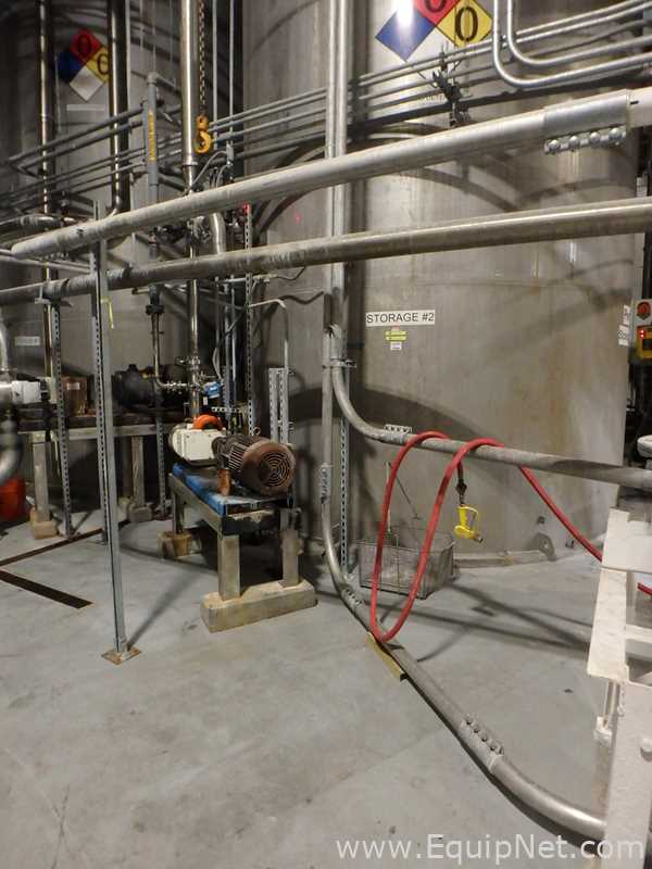 Stainless Fabrication Inc. Tanque En Inoxidable Para Almacenamiento De Lotes De 26000 Galones