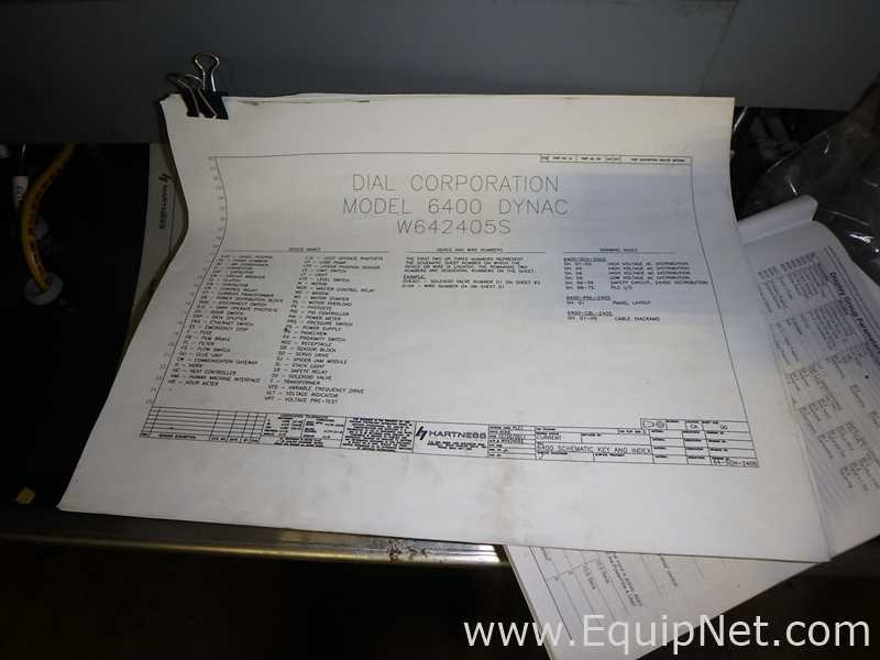 Mesa Acumuladora Rotativa Hartness Co 6400 Dynac