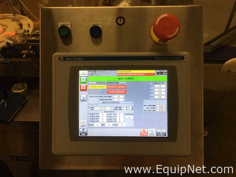 Chase Logeman FSTSCW2-12H Vial Filling Line