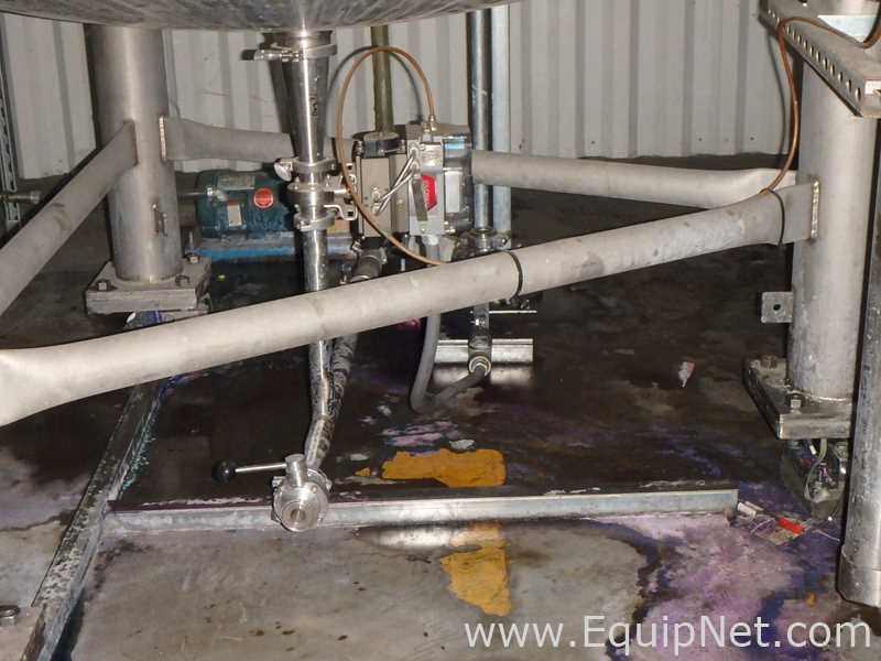 Tanque aço inox Stainless Fabrication Inc. 800 Gallon Mix Tank.  800 Galão