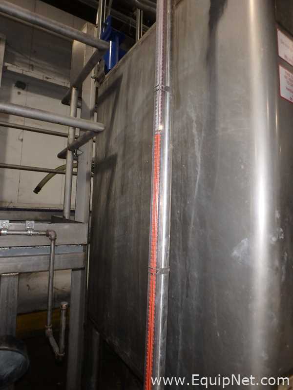 Contenedor Rectangular De Almacenamiento De Acero Inoxidable TransTore 518043 De 550 Galones