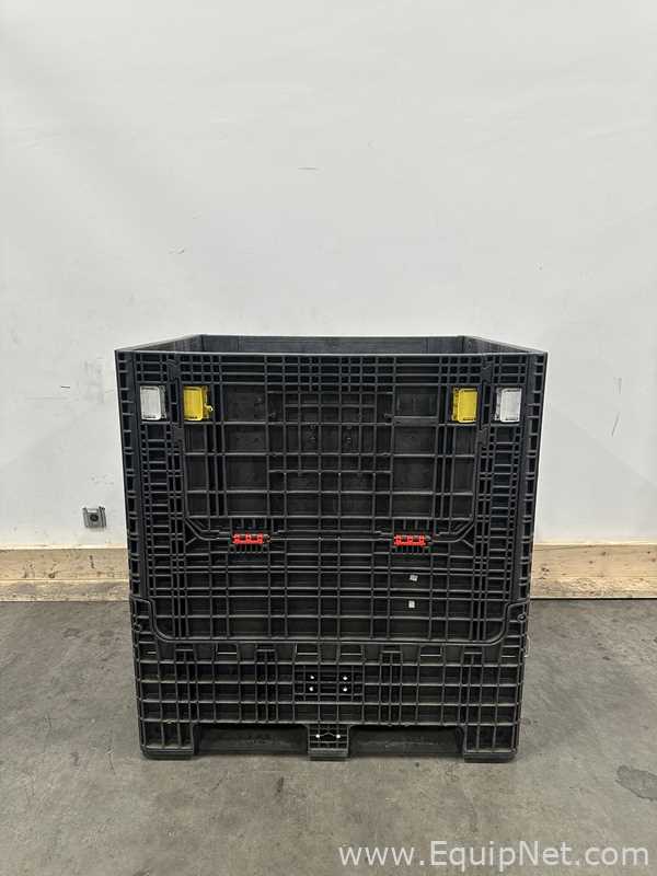 Lot Of 5 Orbis Heavy Duty Collapsible Storage Bins