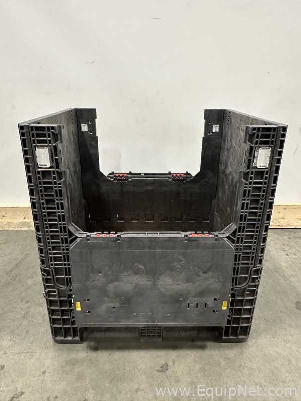 Lot Of 5 Orbis Heavy Duty Collapsible Storage Bins