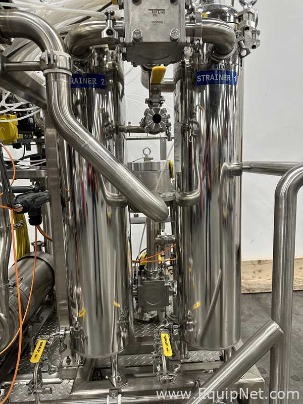 A and B Process Systems CIP Skid