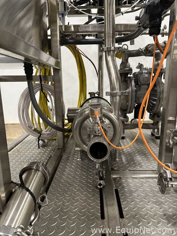 A and B Process Systems CIP Skid