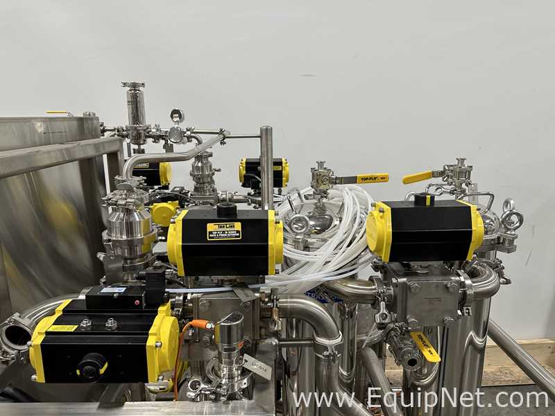 A and B Process Systems CIP Skid