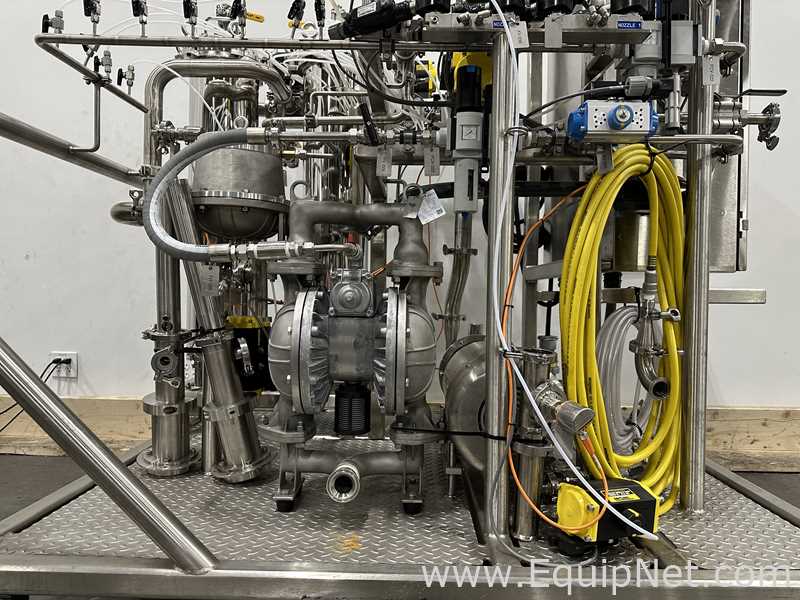 A and B Process Systems CIP Skid