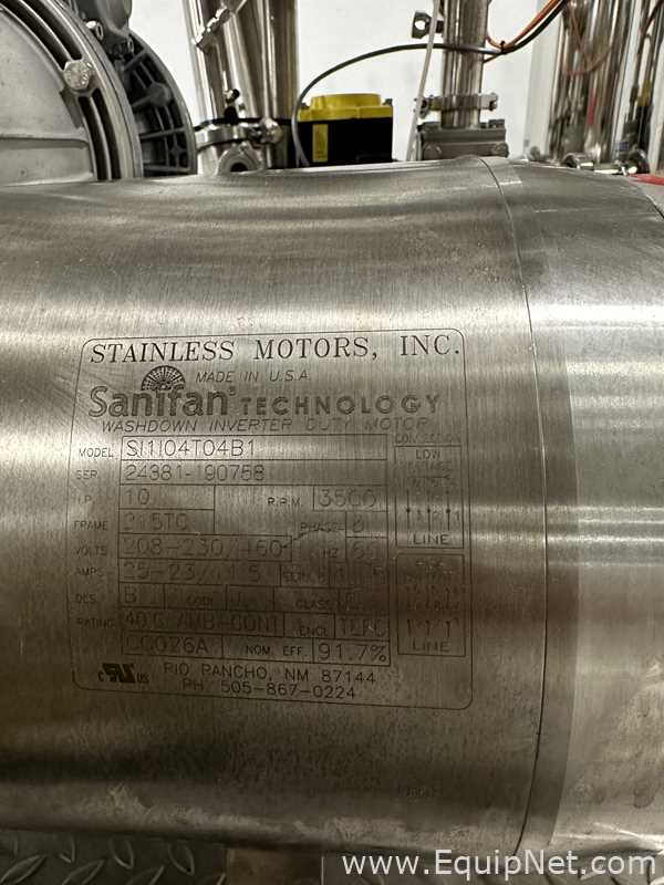 A and B Process Systems CIP Skid