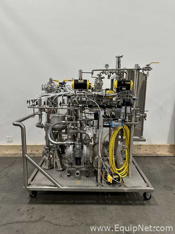 A and B Process Systems CIP Skid