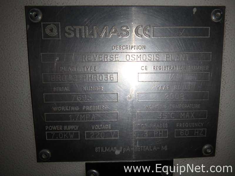 Sistema de Purificação e Destilação de Água Stilmas SPA BR042+PHR036
