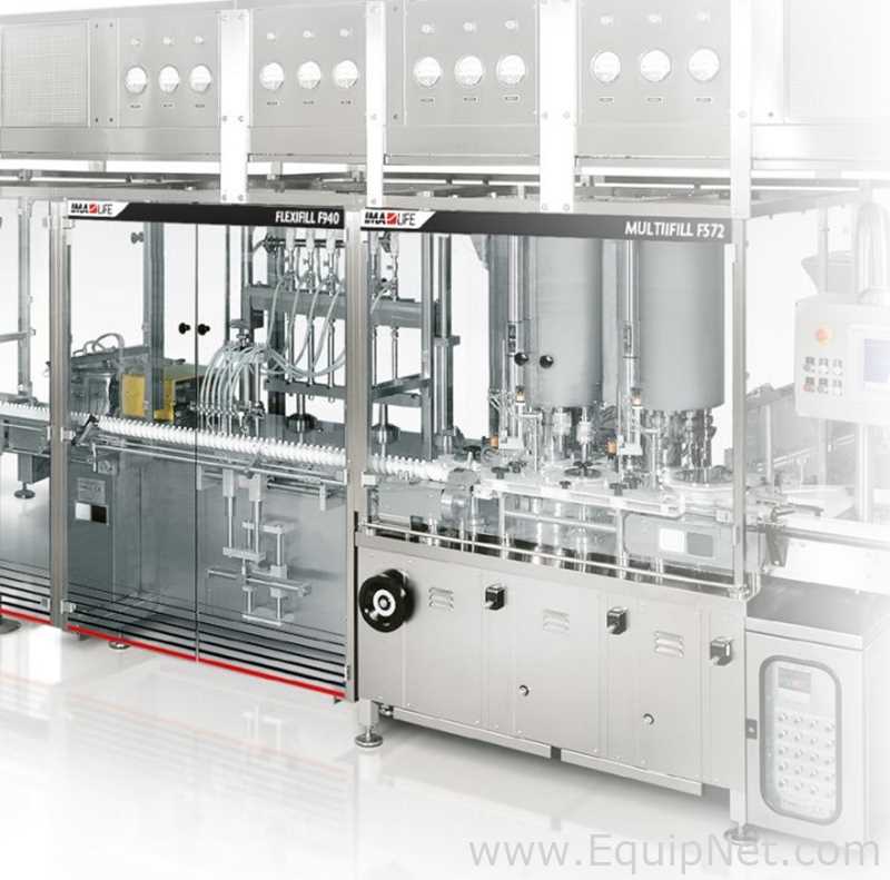 Brand New and Unused IMA LIFE Liquid Bottle Filling and Capping Line