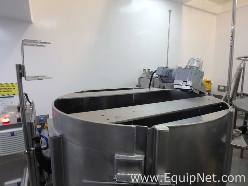 Bioreactor para Manejo de Bolsas de Plástico de Producto Capacidad 1000L marcaHyclone modeloSUB1000