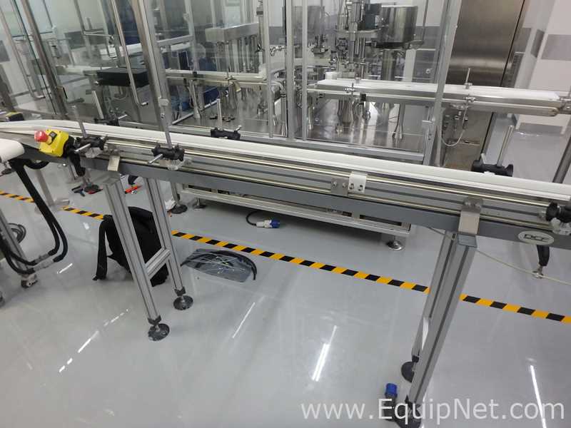 Maquina Monobloque de Llenado-Tapado de Frasco marcaRomacoMacofar modeloLVI4 con Equipos Perifericos