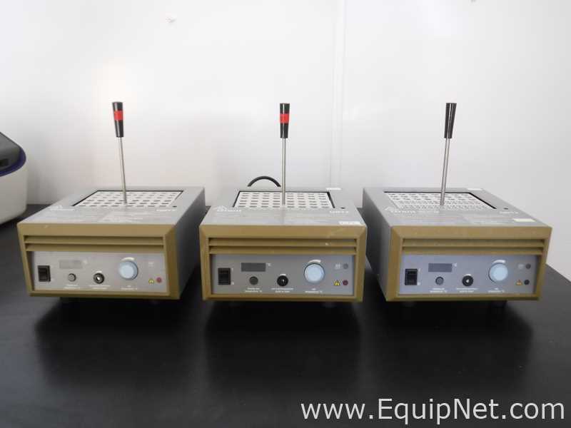 Lot of 3 Grant Instruments QBT2 Heat Blocks