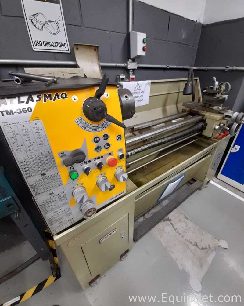 Torno Mecânico Horizontal Atlasmaq TM-360
