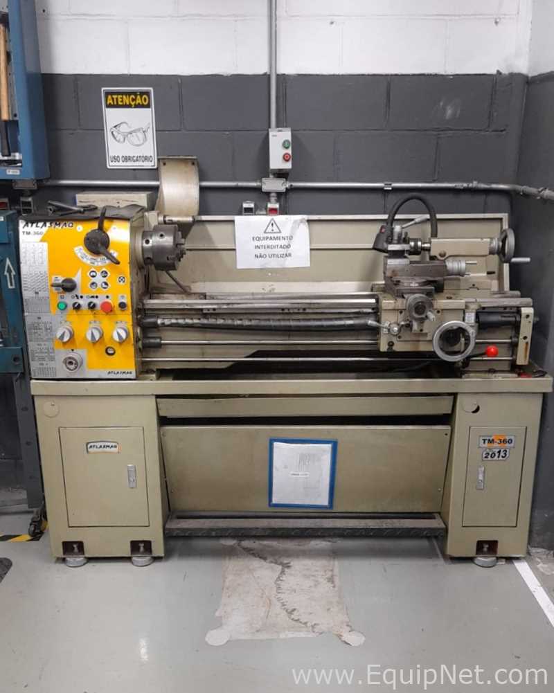 Torno Mecânico Horizontal Atlasmaq TM-360
