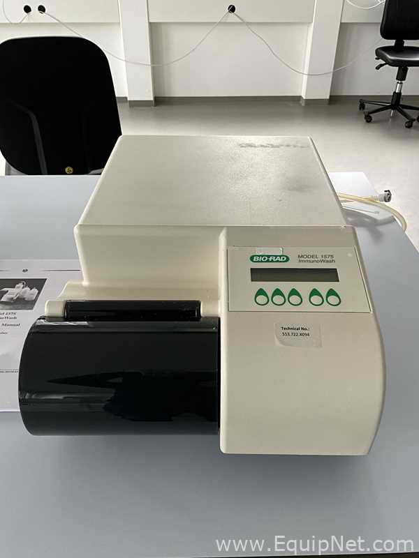 Lavadora - Placa Bio-Rad Model 1575 ImmunoWash 8c