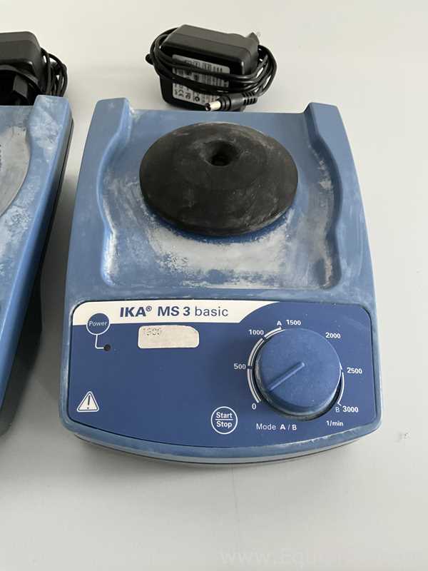 lote de  2 Agitador IKA MS3 Basic