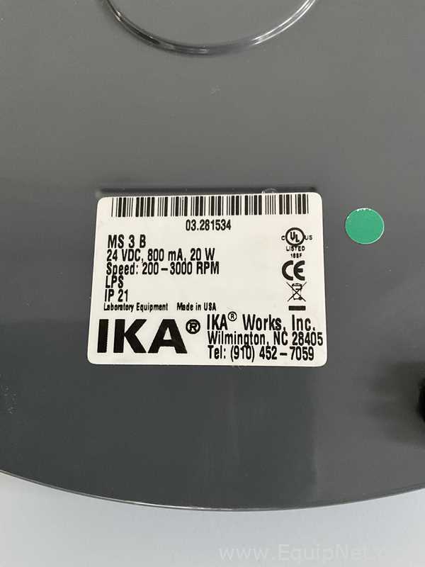lote de  2 Agitador IKA MS3 Basic