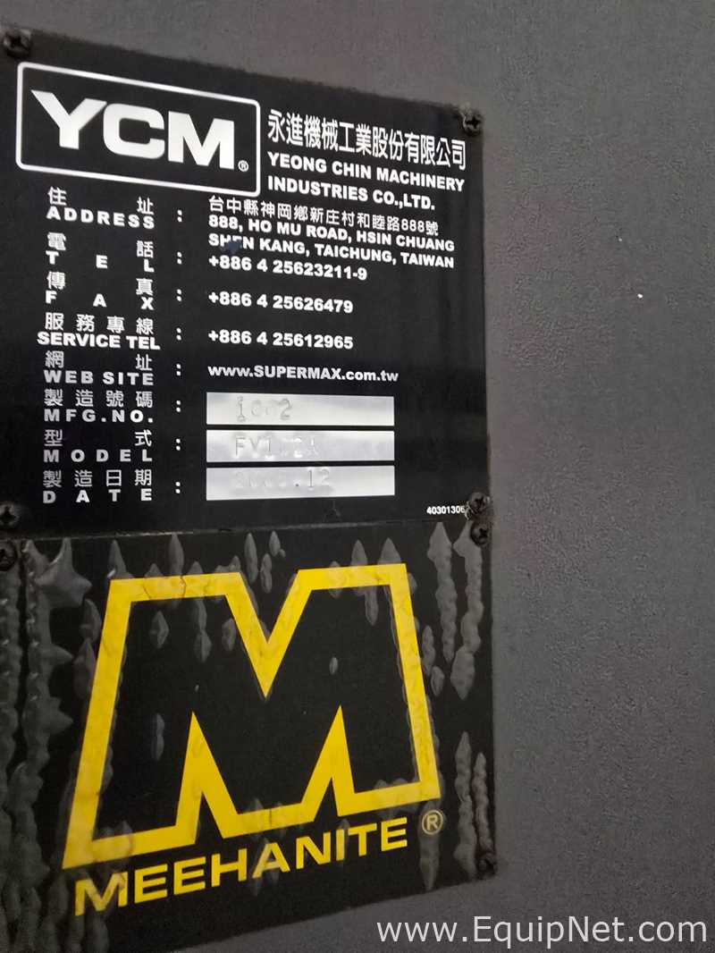 YCM FV102A Machining Center