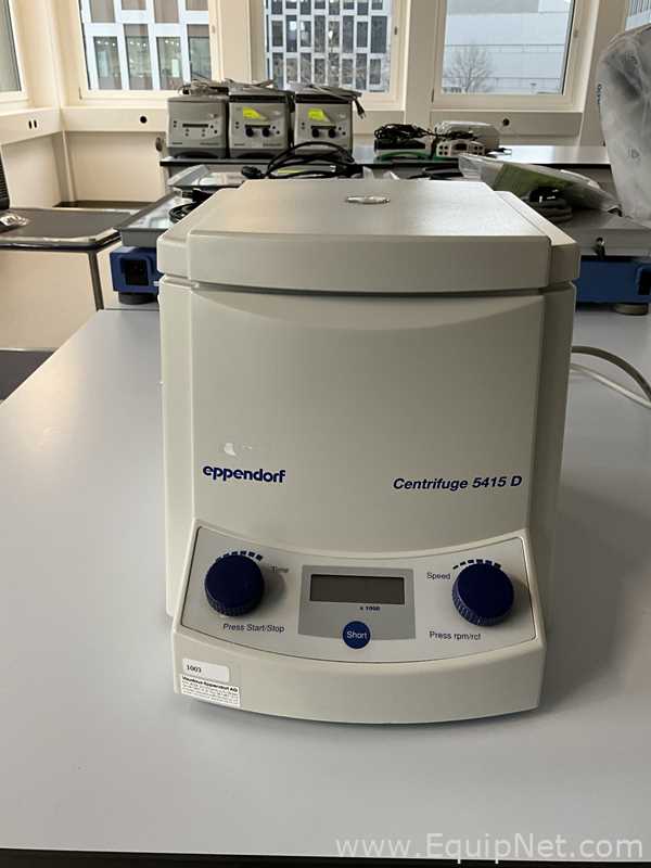Eppendorf 5415 D Laboratory Centrifuge
