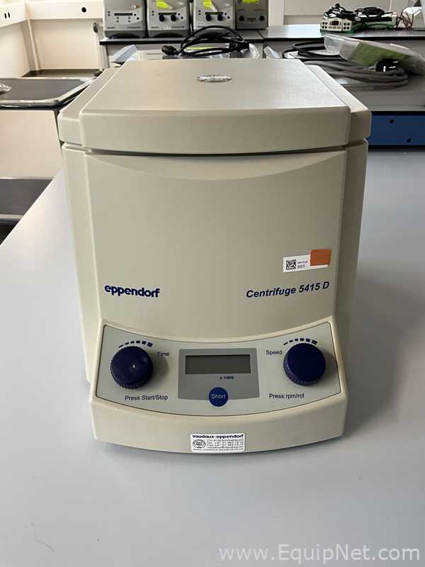 Eppendorf 5415 D Laboratory Centrifuge
