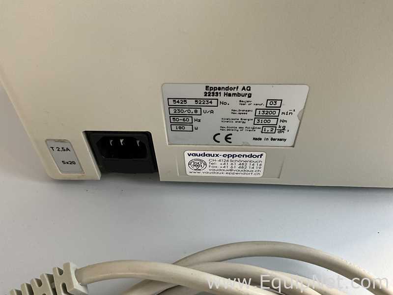 Eppendorf 5415 D Laboratory Centrifuge