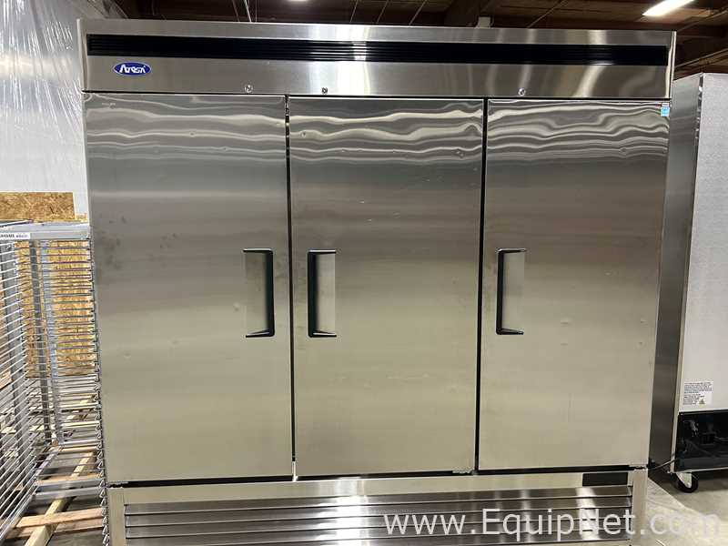 Atosa Bottom Mount Three Door Reach-in Refrigerator