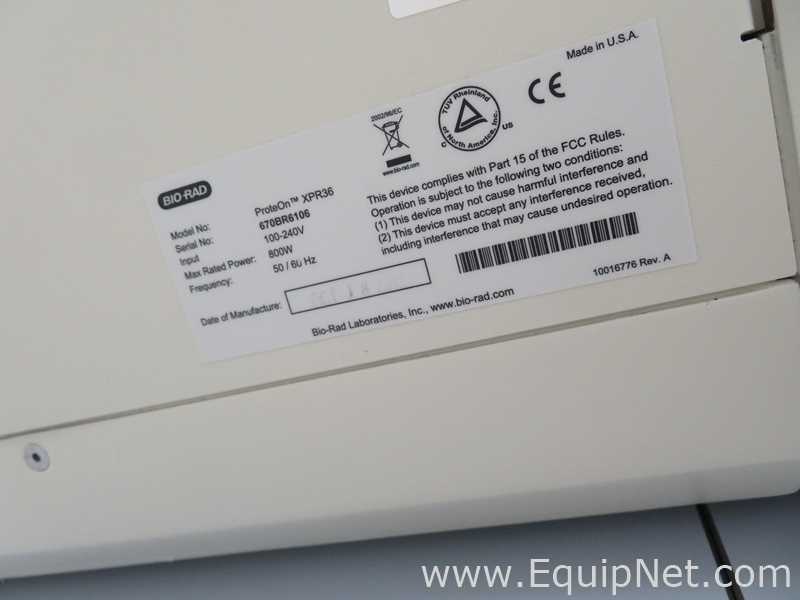 Analisador Bio-Rad ProteOn XPR36