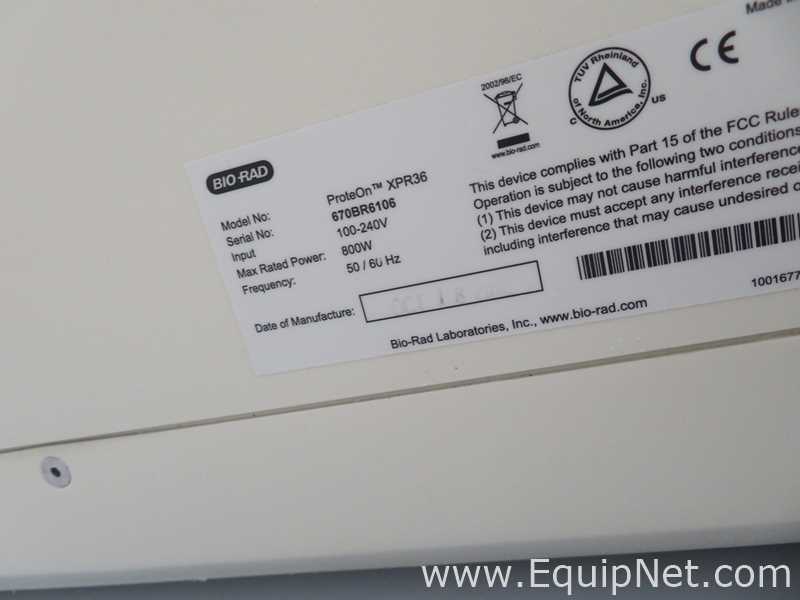 Analisador Bio-Rad ProteOn XPR36
