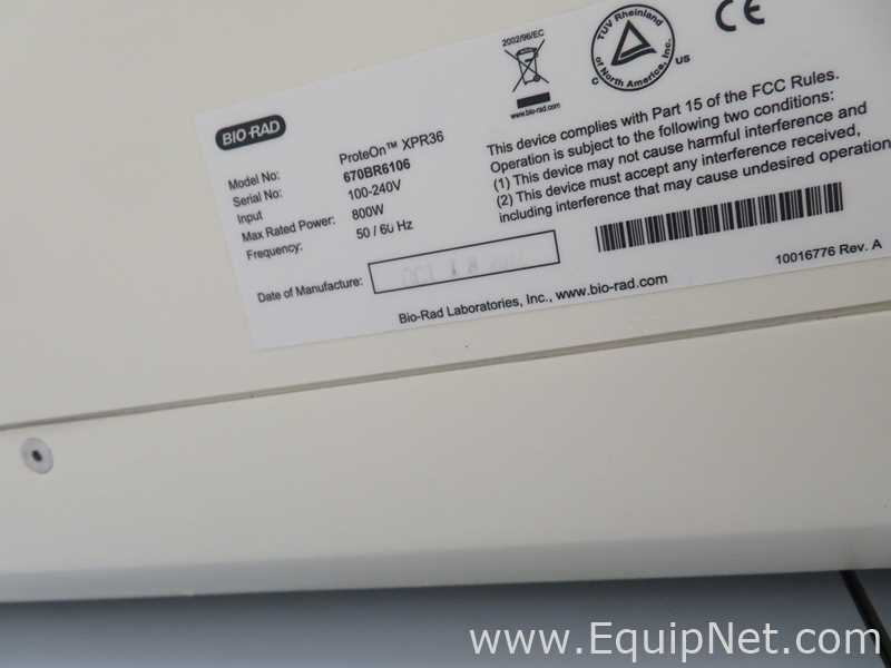 Analisador Bio-Rad ProteOn XPR36