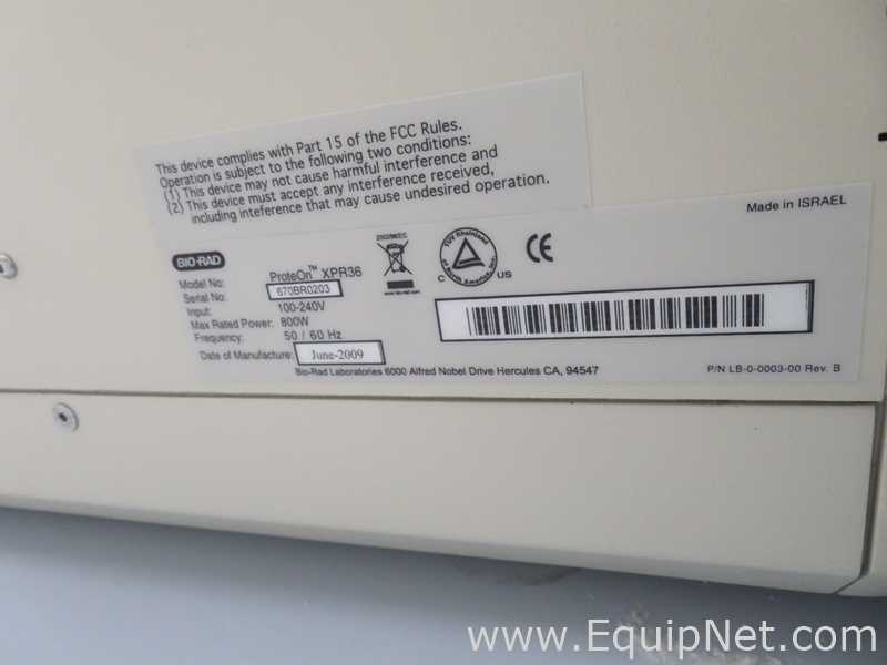 Analisador Bio-Rad ProteOn XPR36