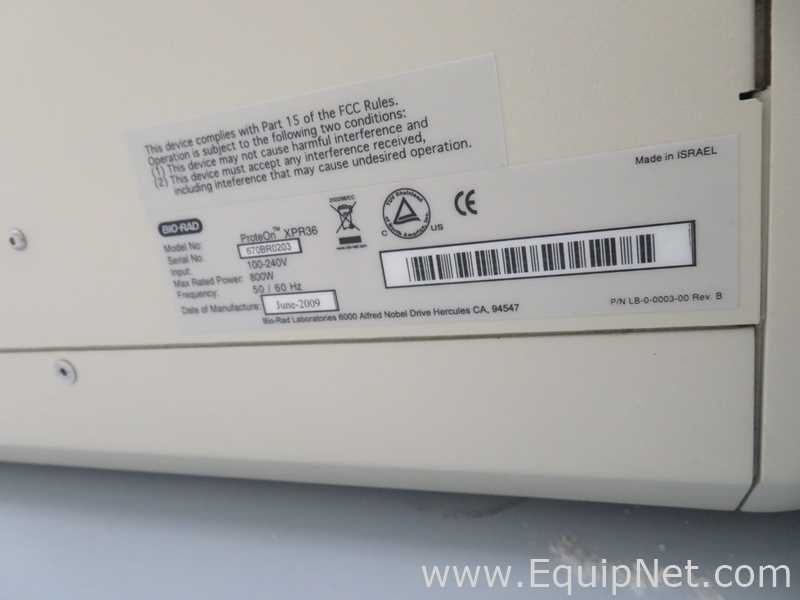 Analisador Bio-Rad ProteOn XPR36